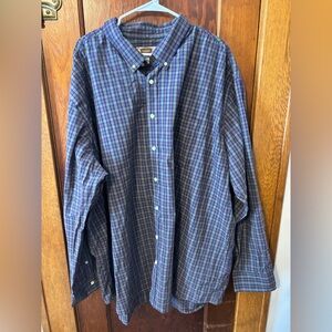 Foundry Button Down Shirt Size 4XLT